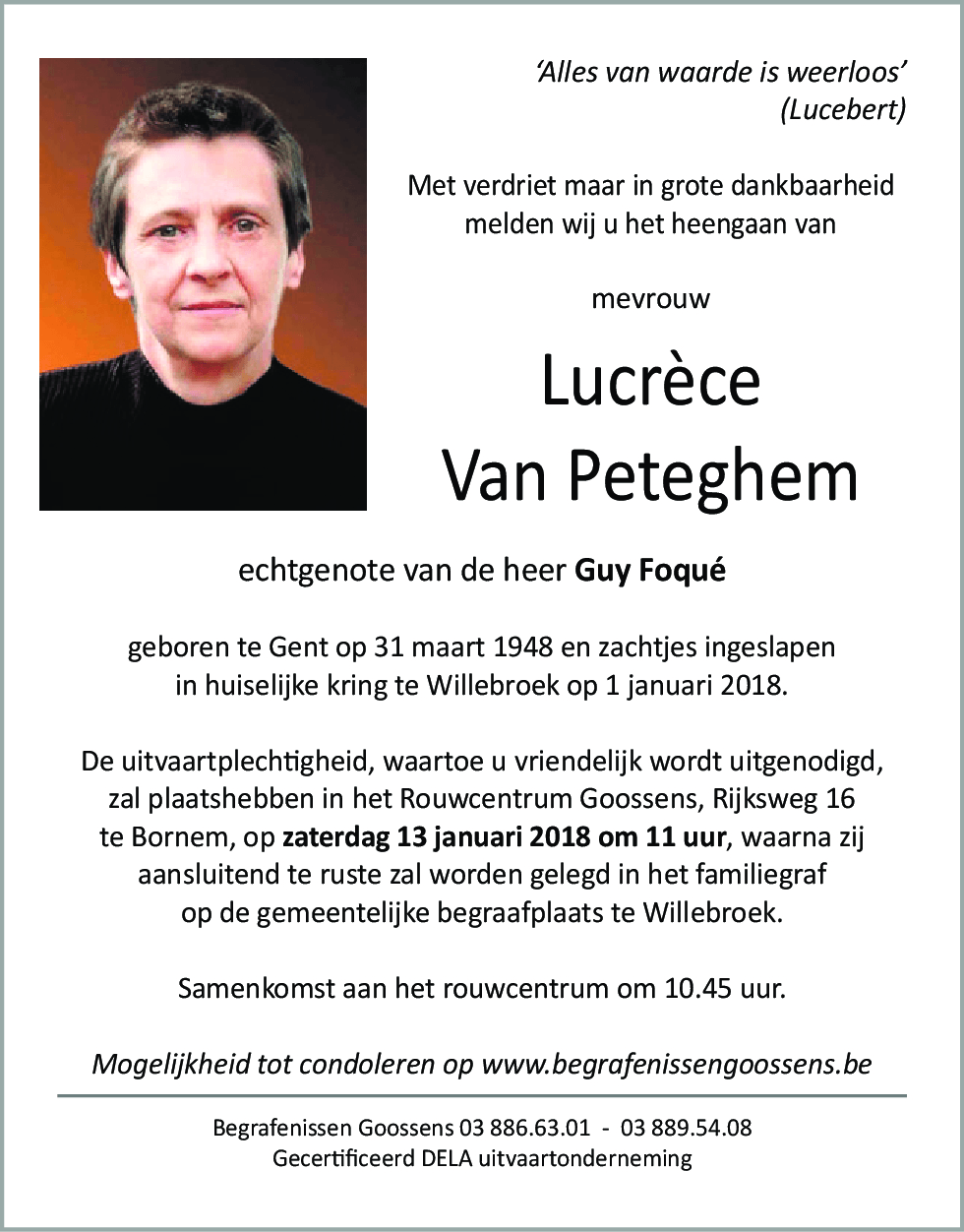 Lucrèce Van Peteghem