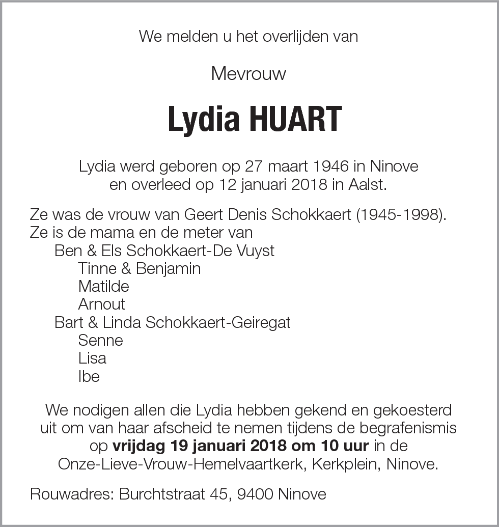 Lydia Huart