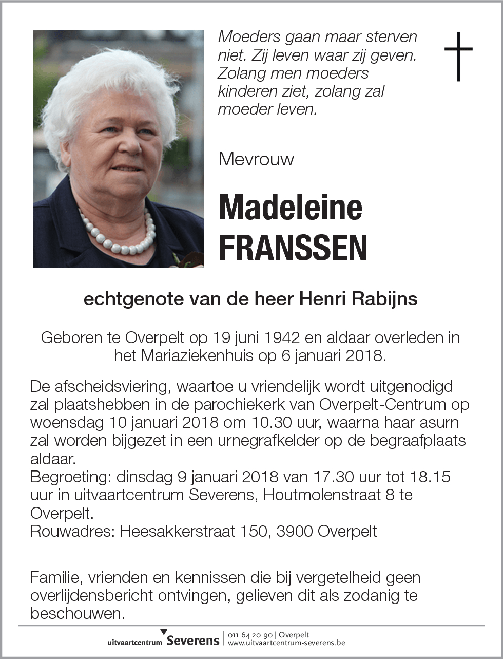 Madeleine Franssen