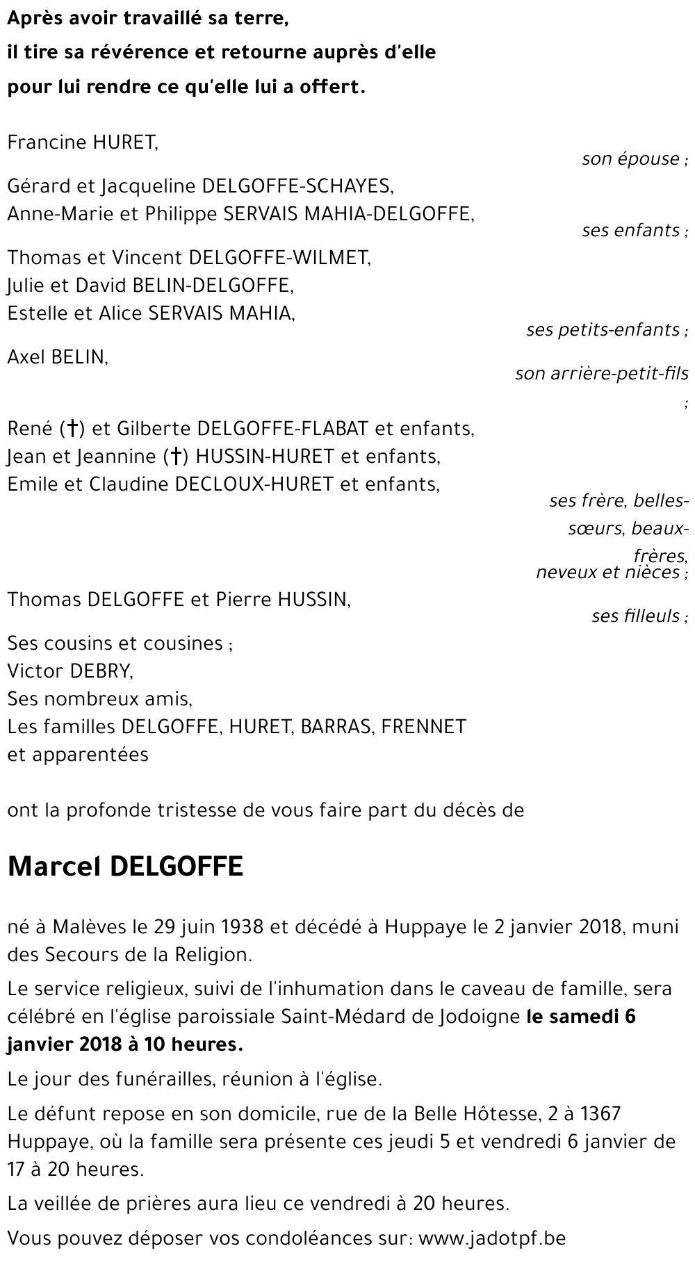 Marcel DELGOFFE