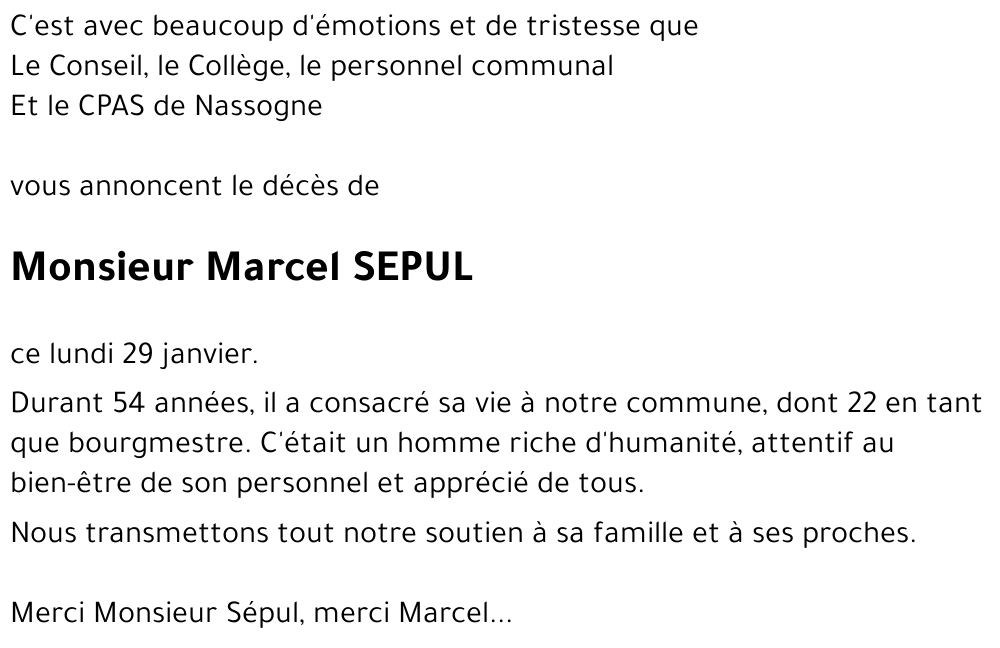 Marcel SEPUL