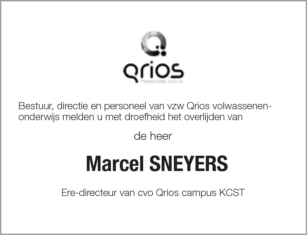 Marcel Sneyers