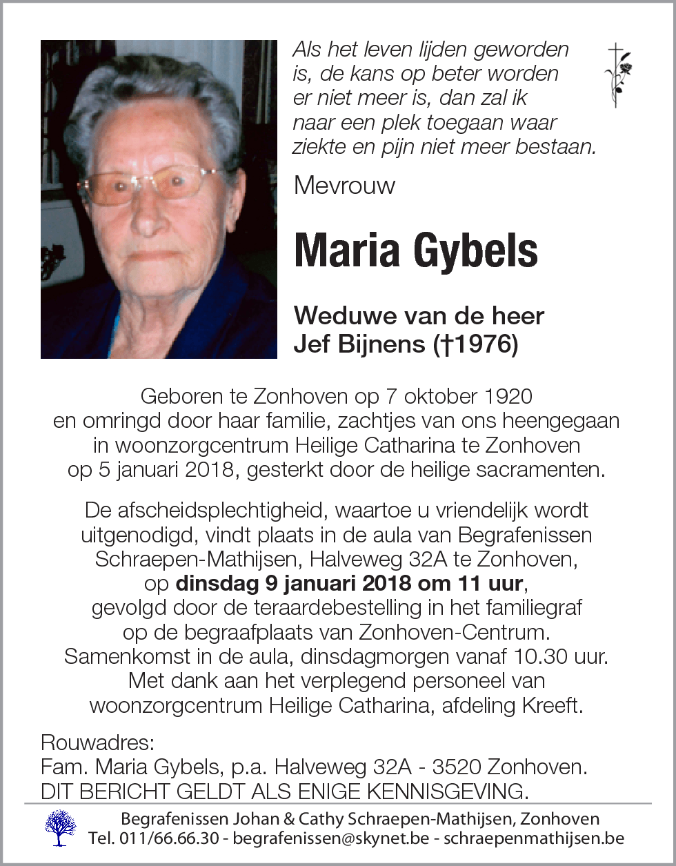 Maria Gybels