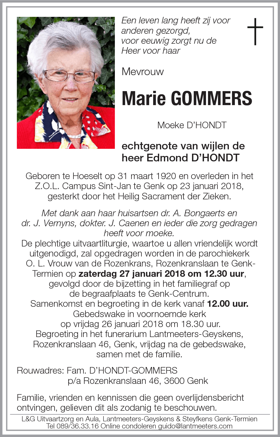 Marie GOMMERS