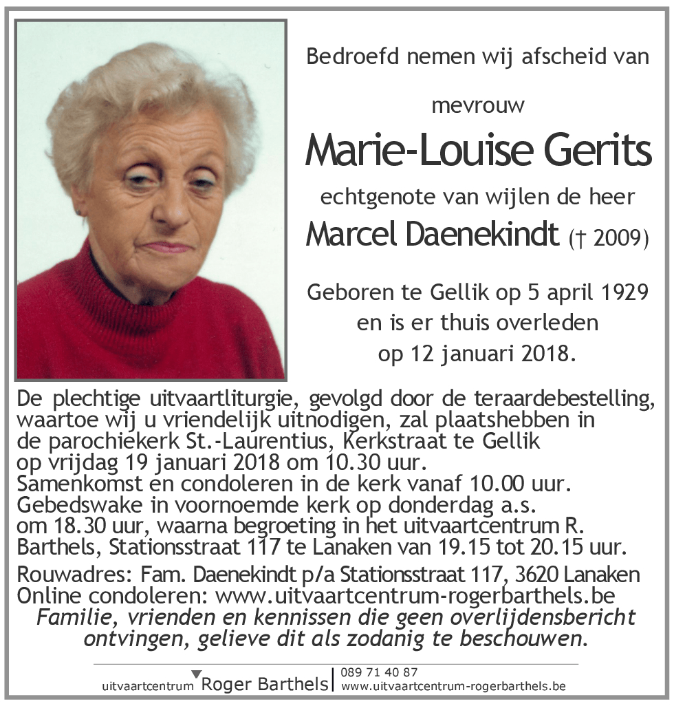 Marie-Louise Gerits