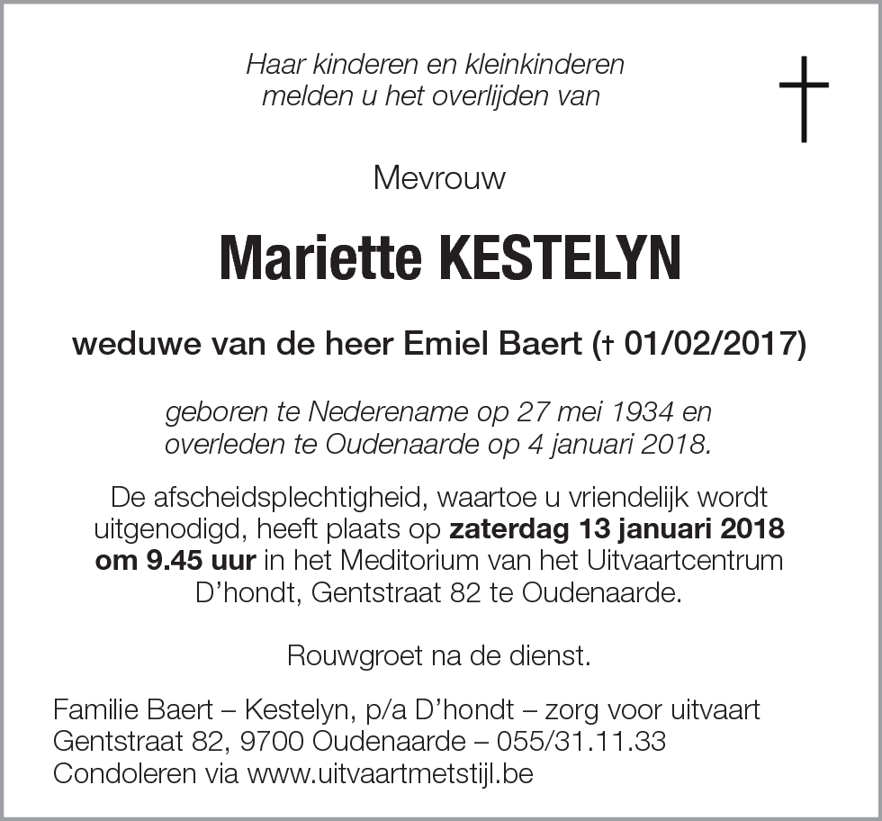 Mariette Kestelyn