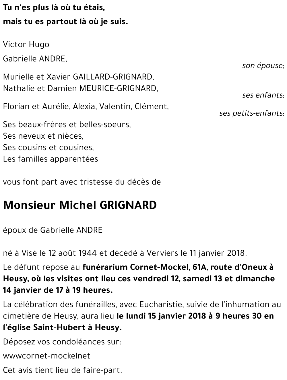 Michel GRIGNARD