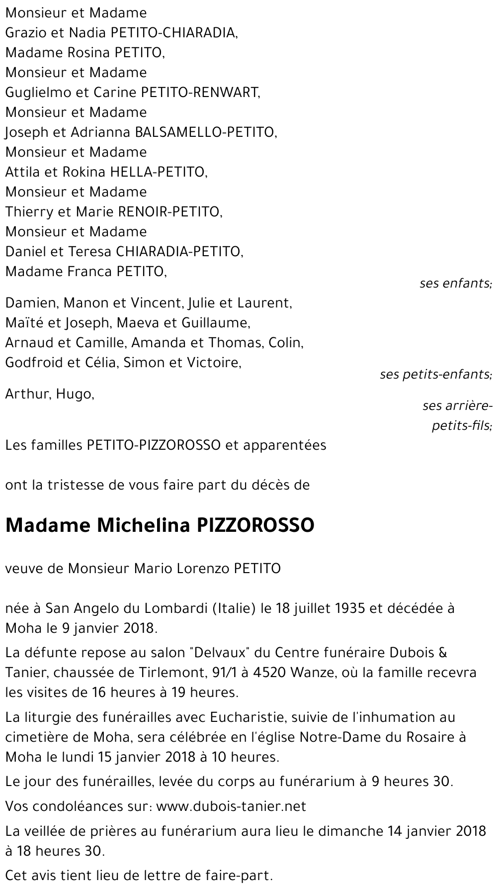 Michelina PIZZOROSSO