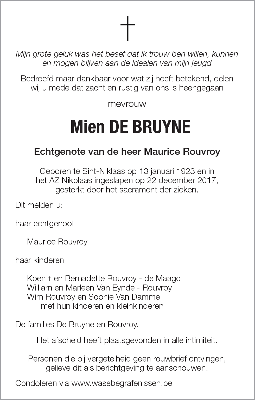 Mien De Bruyne