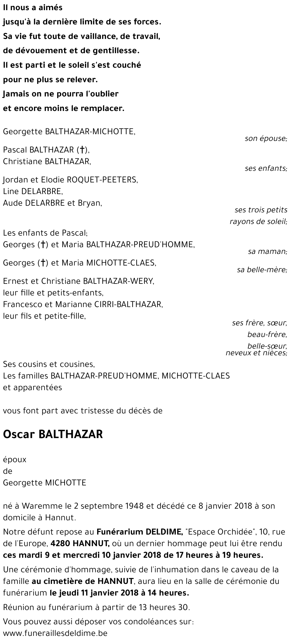 Oscar BALTHAZAR
