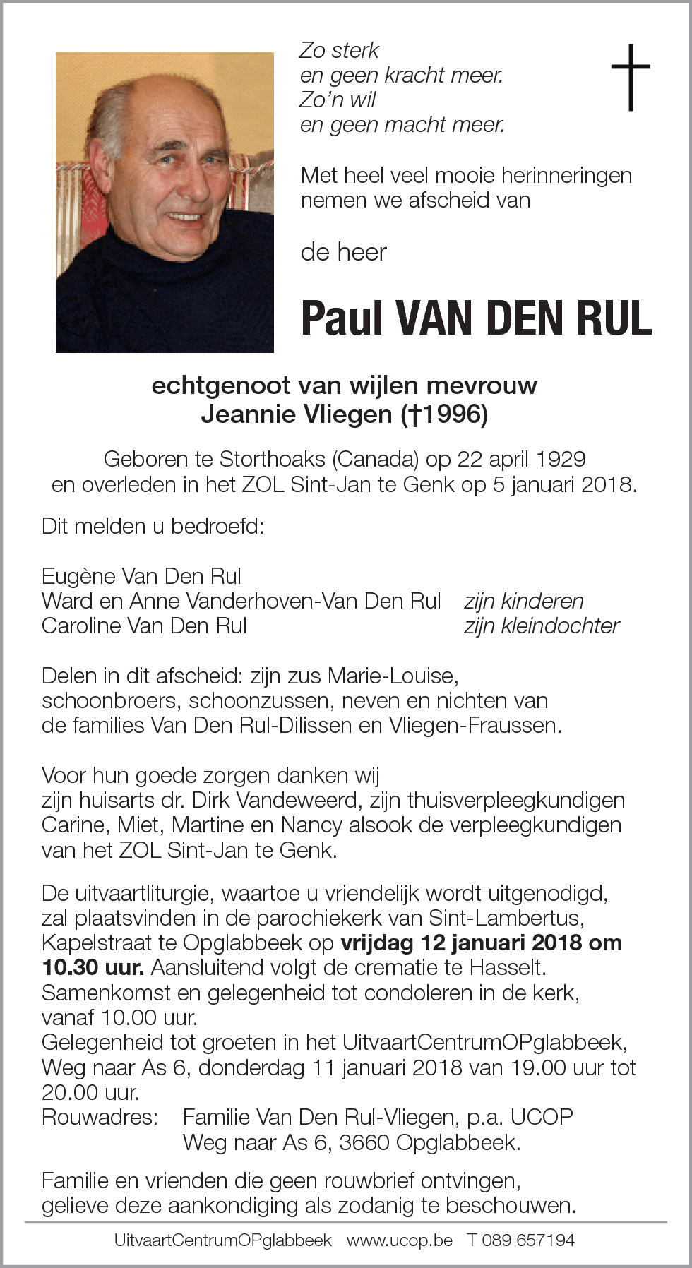 Paul Van Den Rul