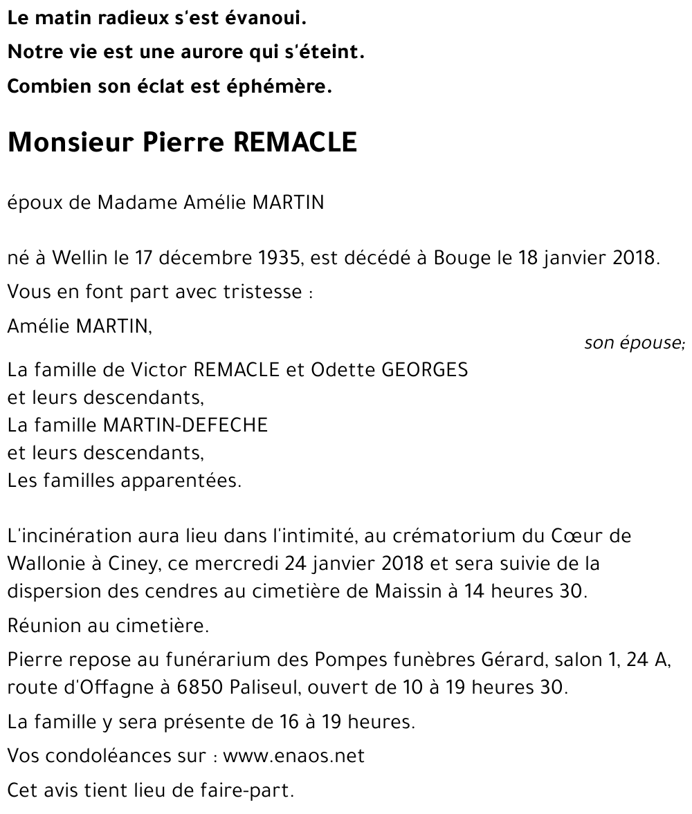 Pierre REMACLE