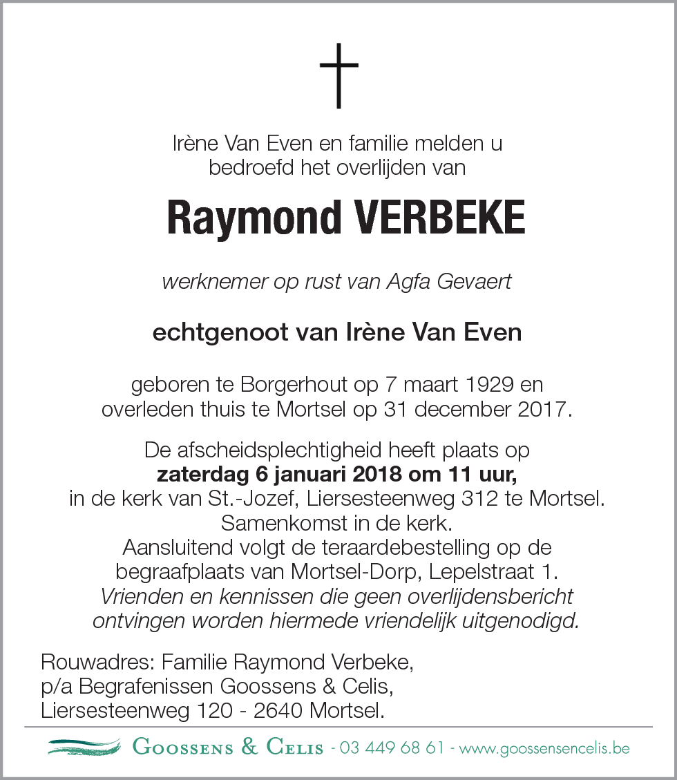 Raymond Verbeke