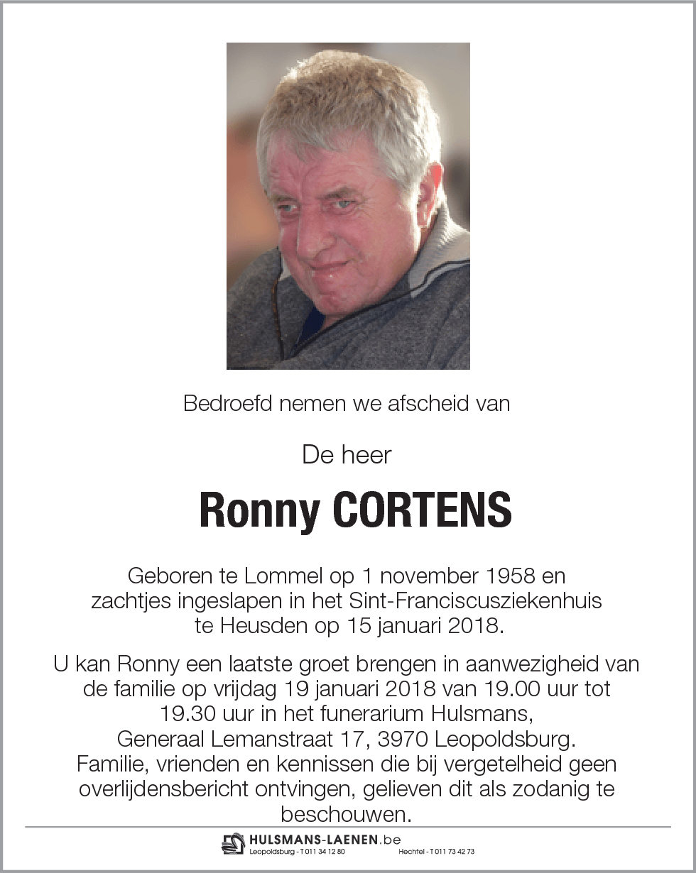 Ronny Cortens