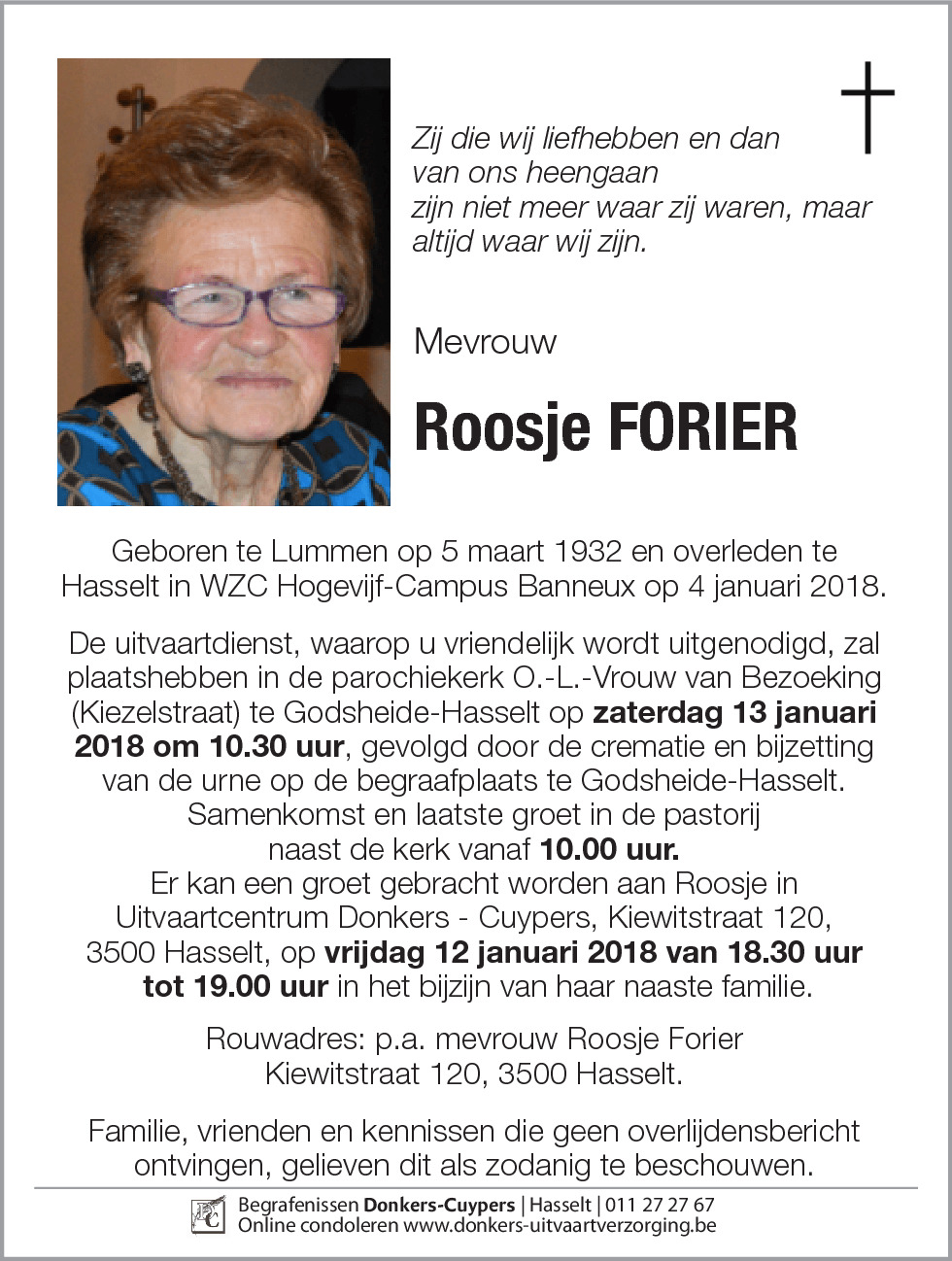 Roosje Forier
