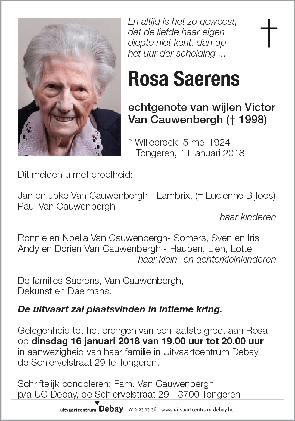Rosa Saerens