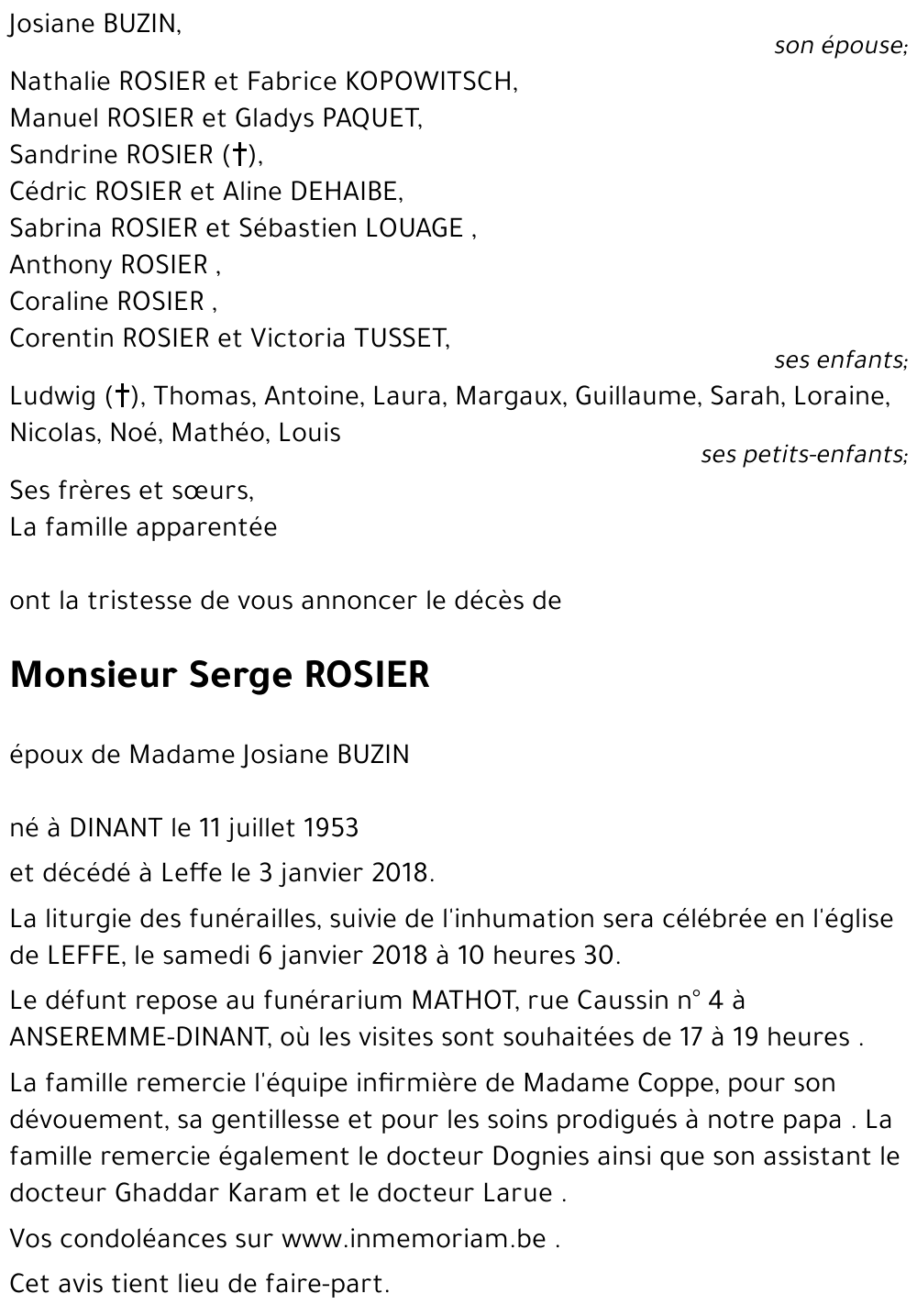 Serge ROSIER