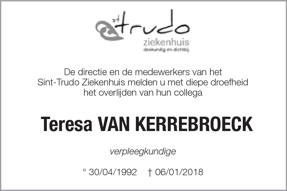 Teresa Van Kerrebroeck