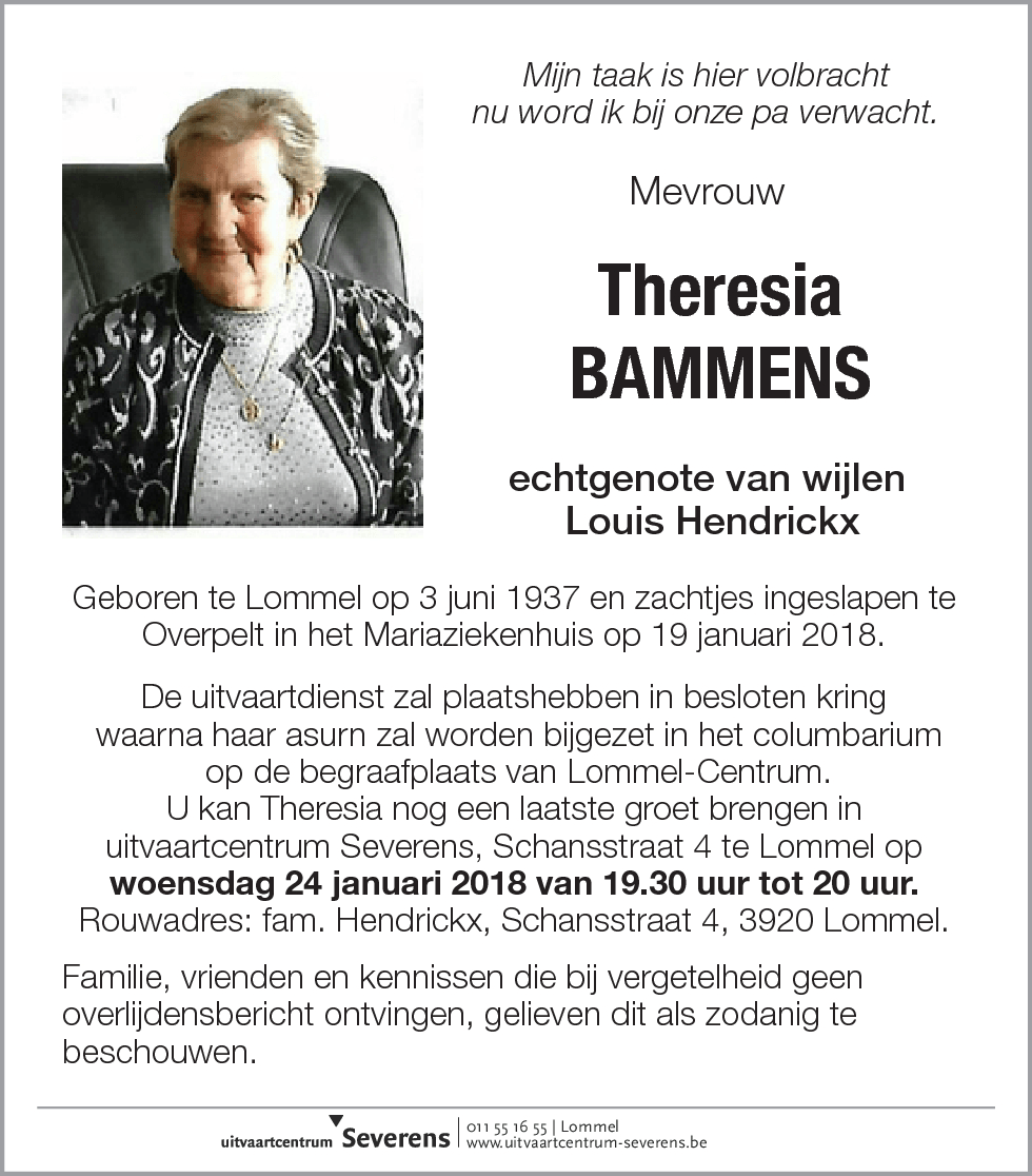 Theresia Bammens
