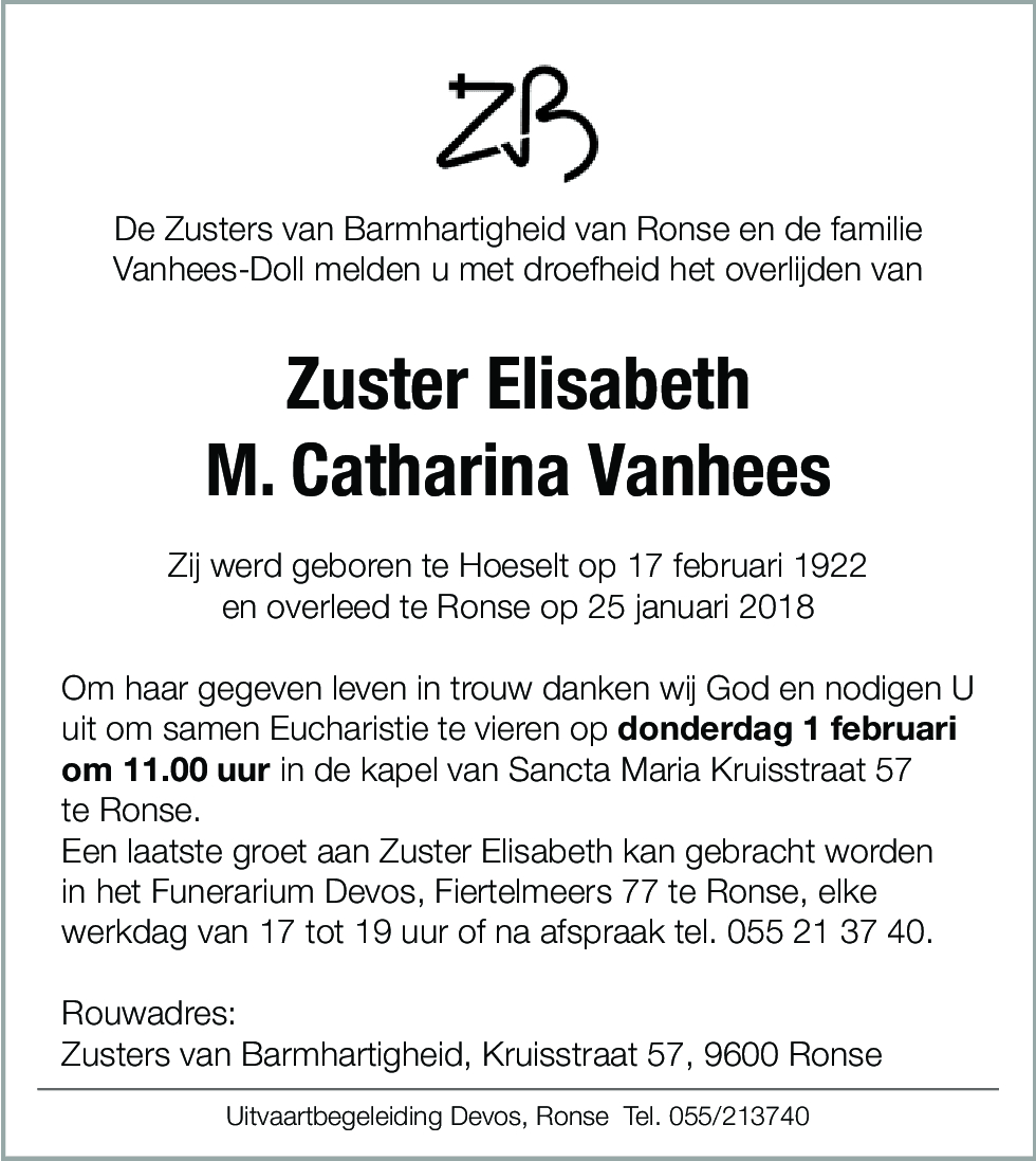 Zuster Elisabeth