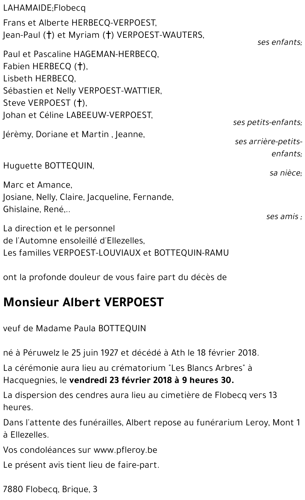 Albert Verpoest