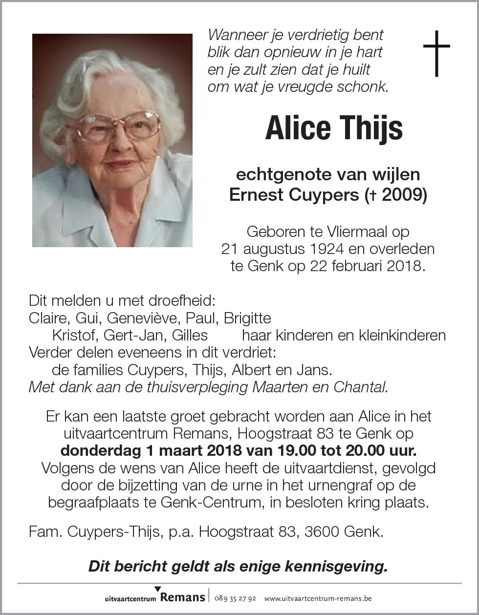 Alice Thijs
