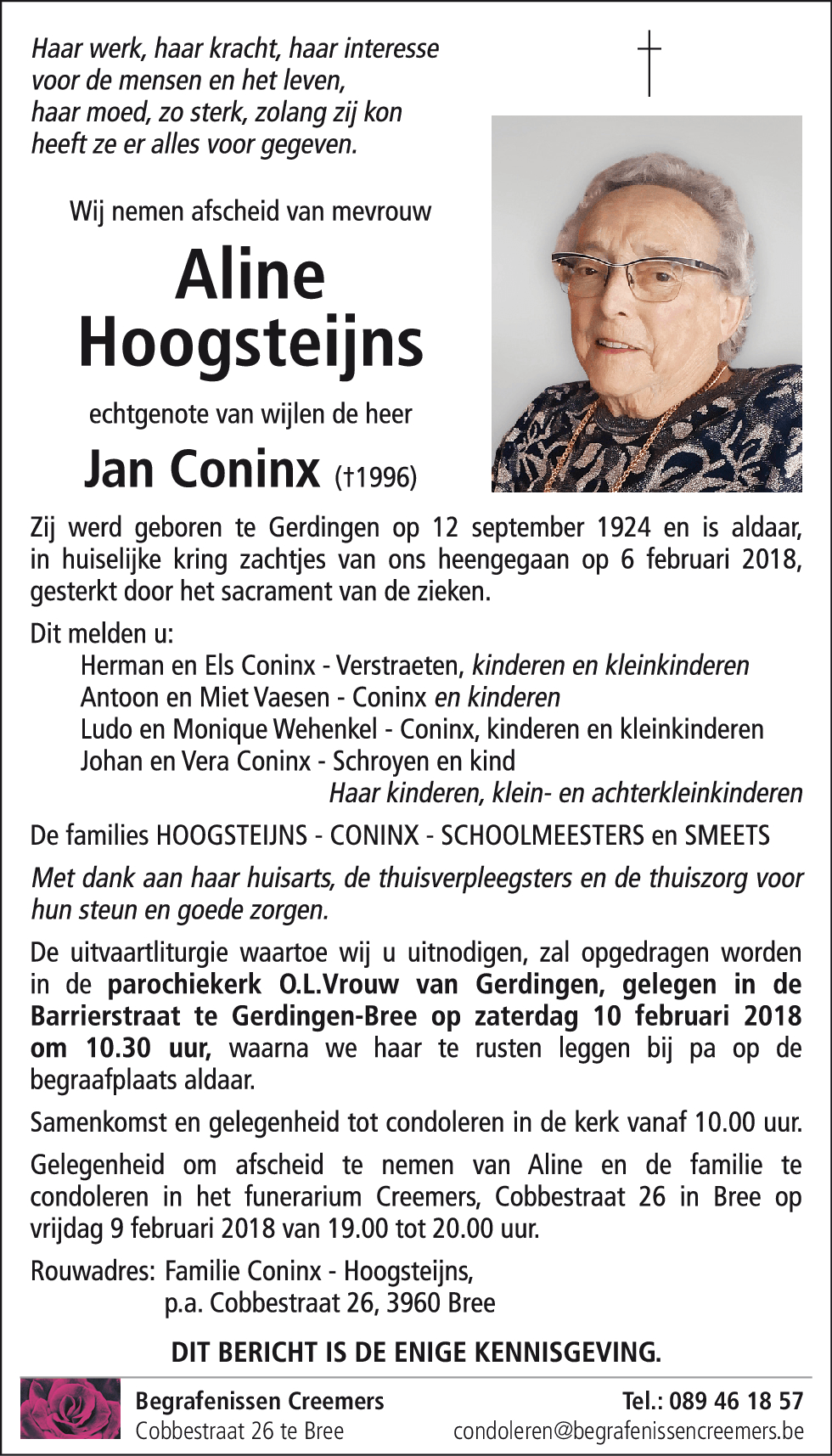 Aline Hoogsteijns