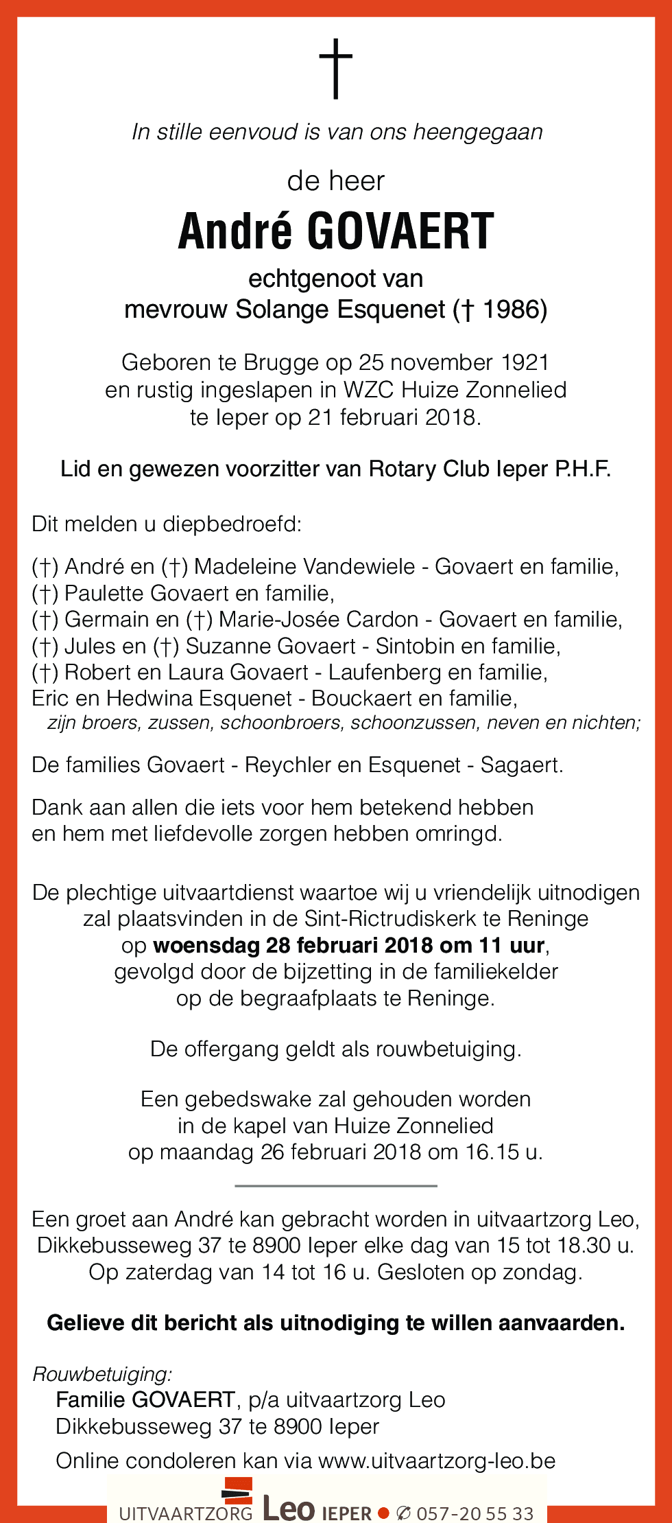 André GOVAERT