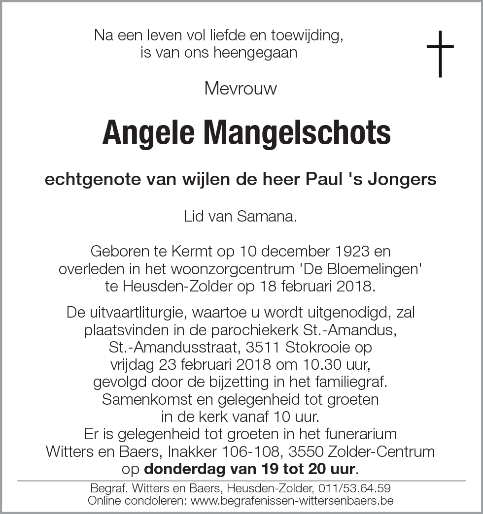 Angele Mangelschots