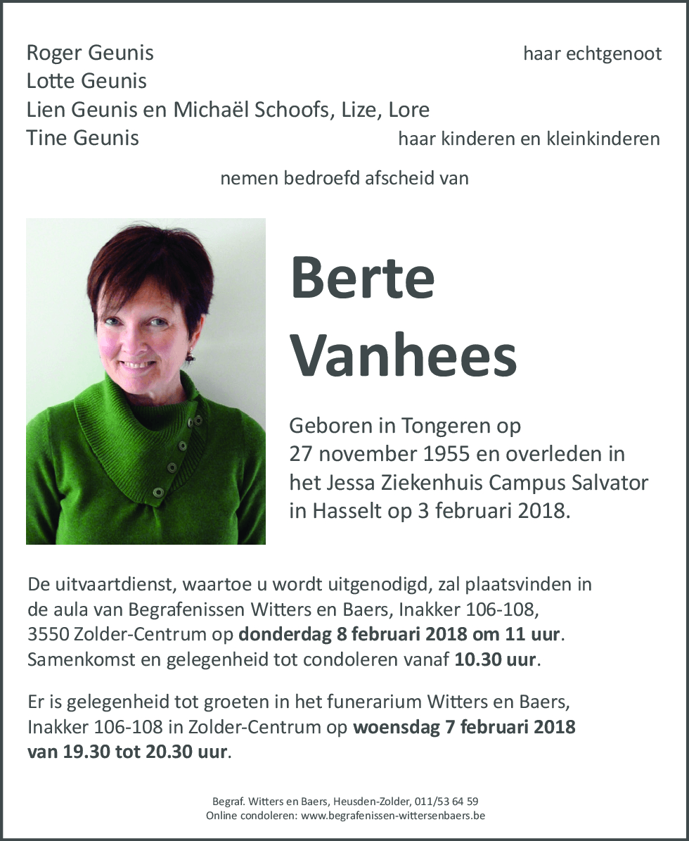 Berte Vanhees