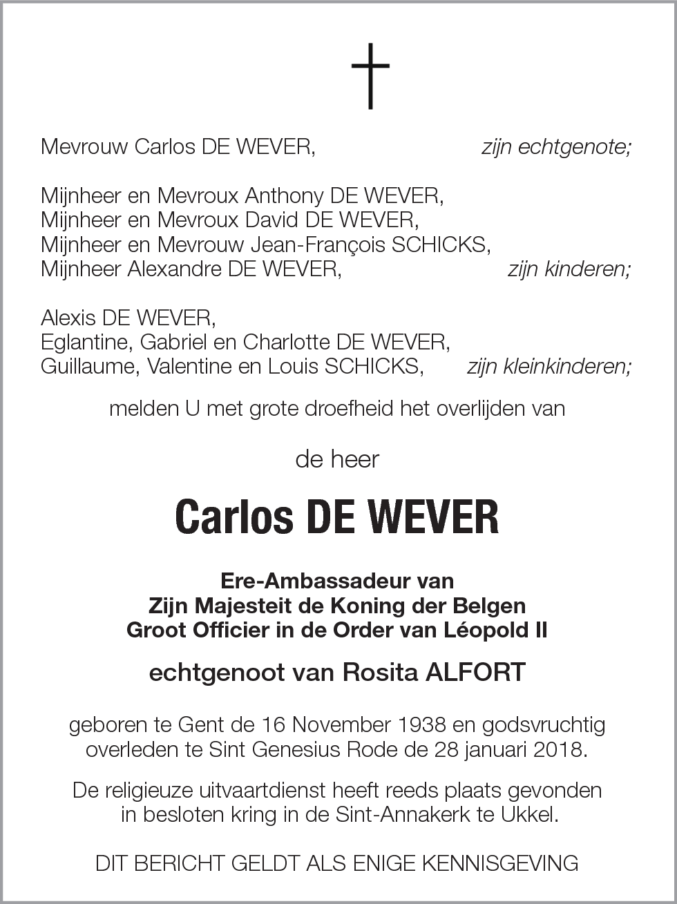 Carlos De Wever