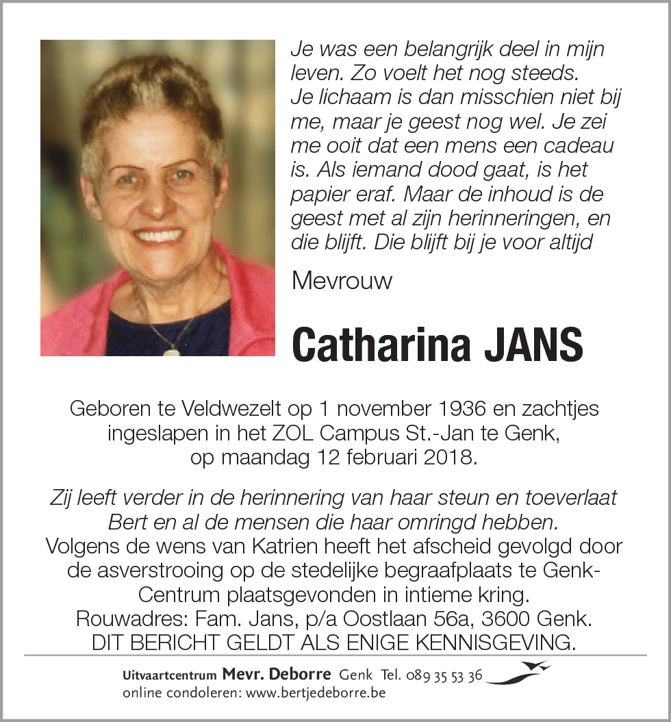 Catharina Jans