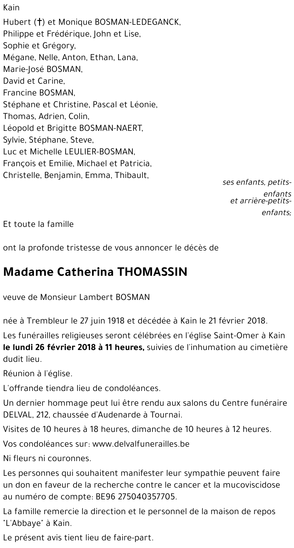 Catherina THOMASSIN