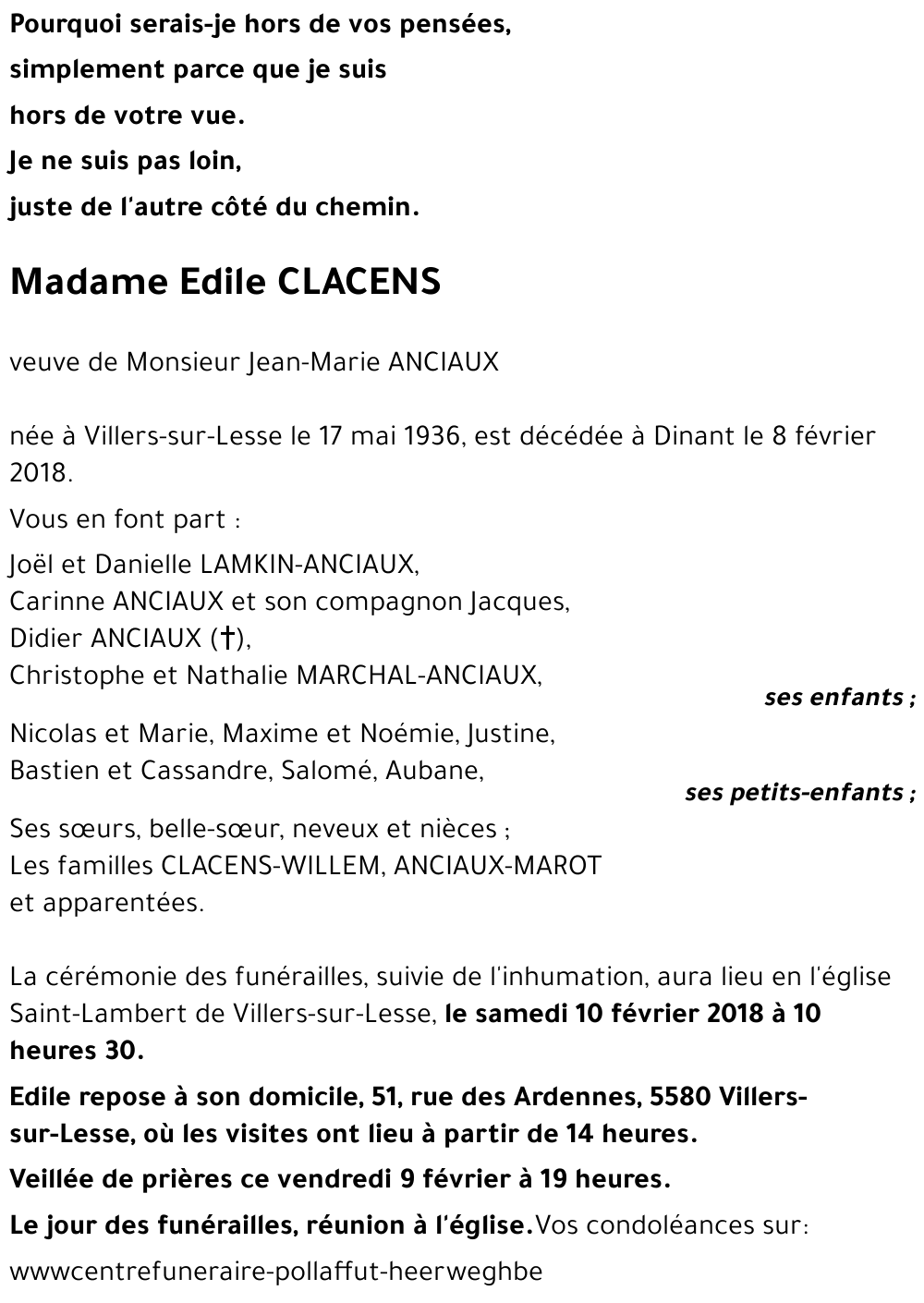 Edile CLACENS