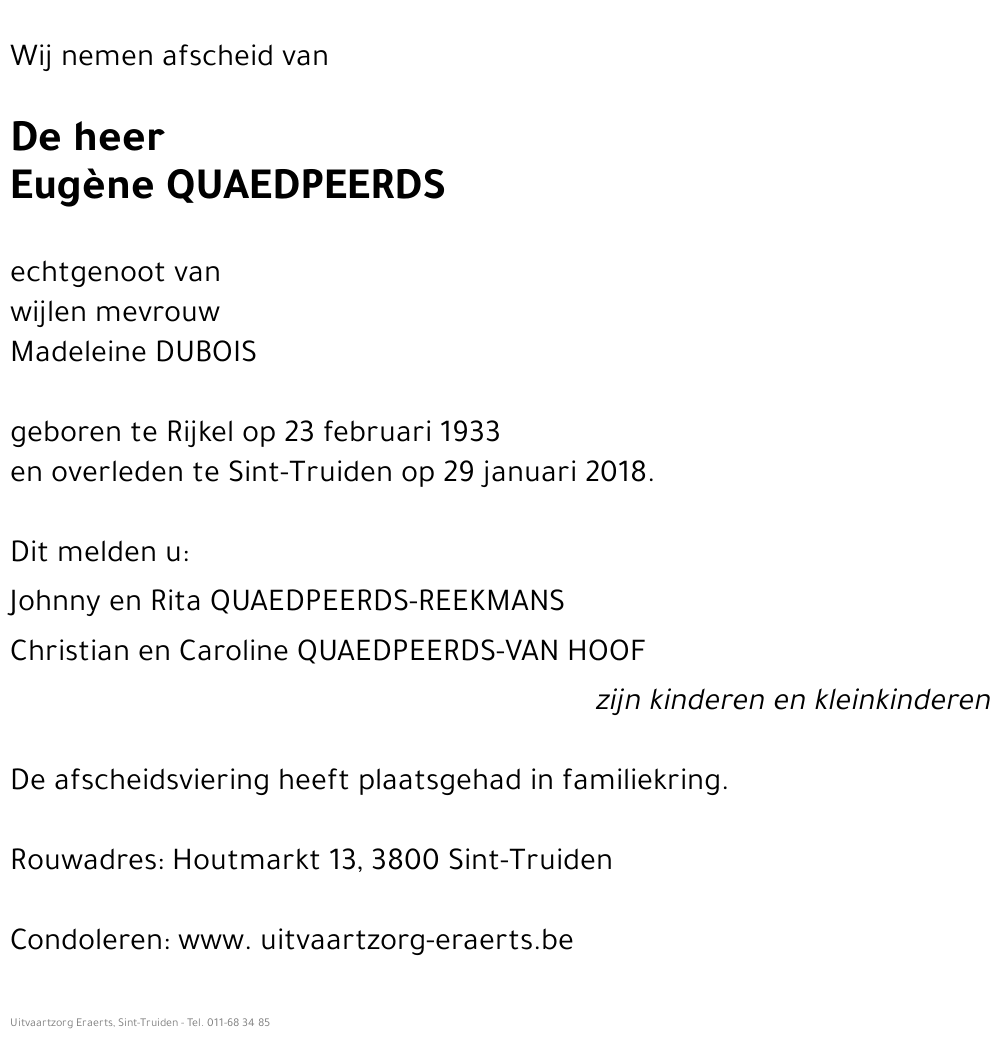Eugène Quaedpeerds