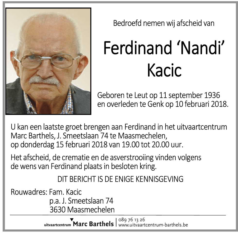Ferdinand Kacic