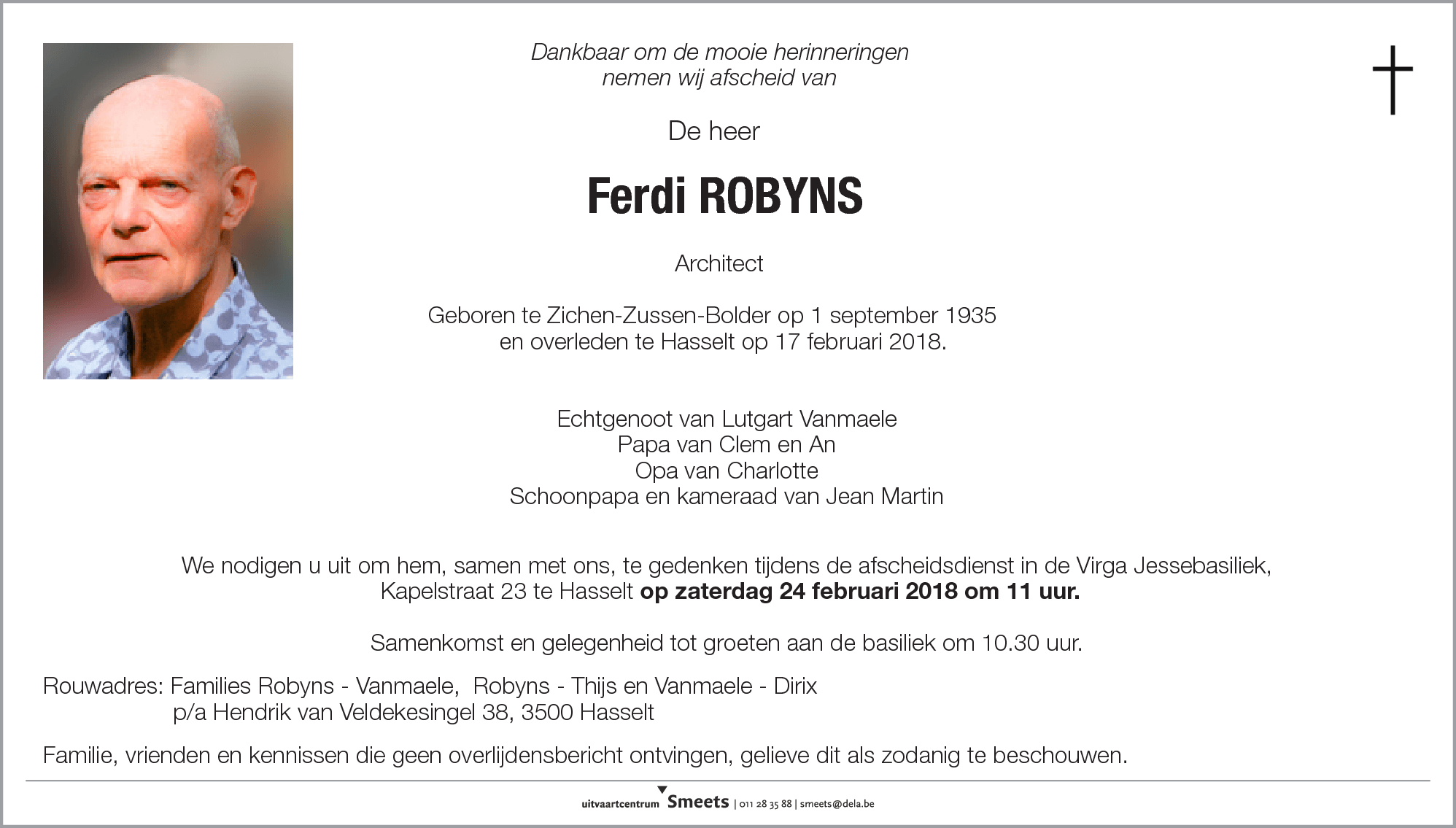 Ferdinand Robyns