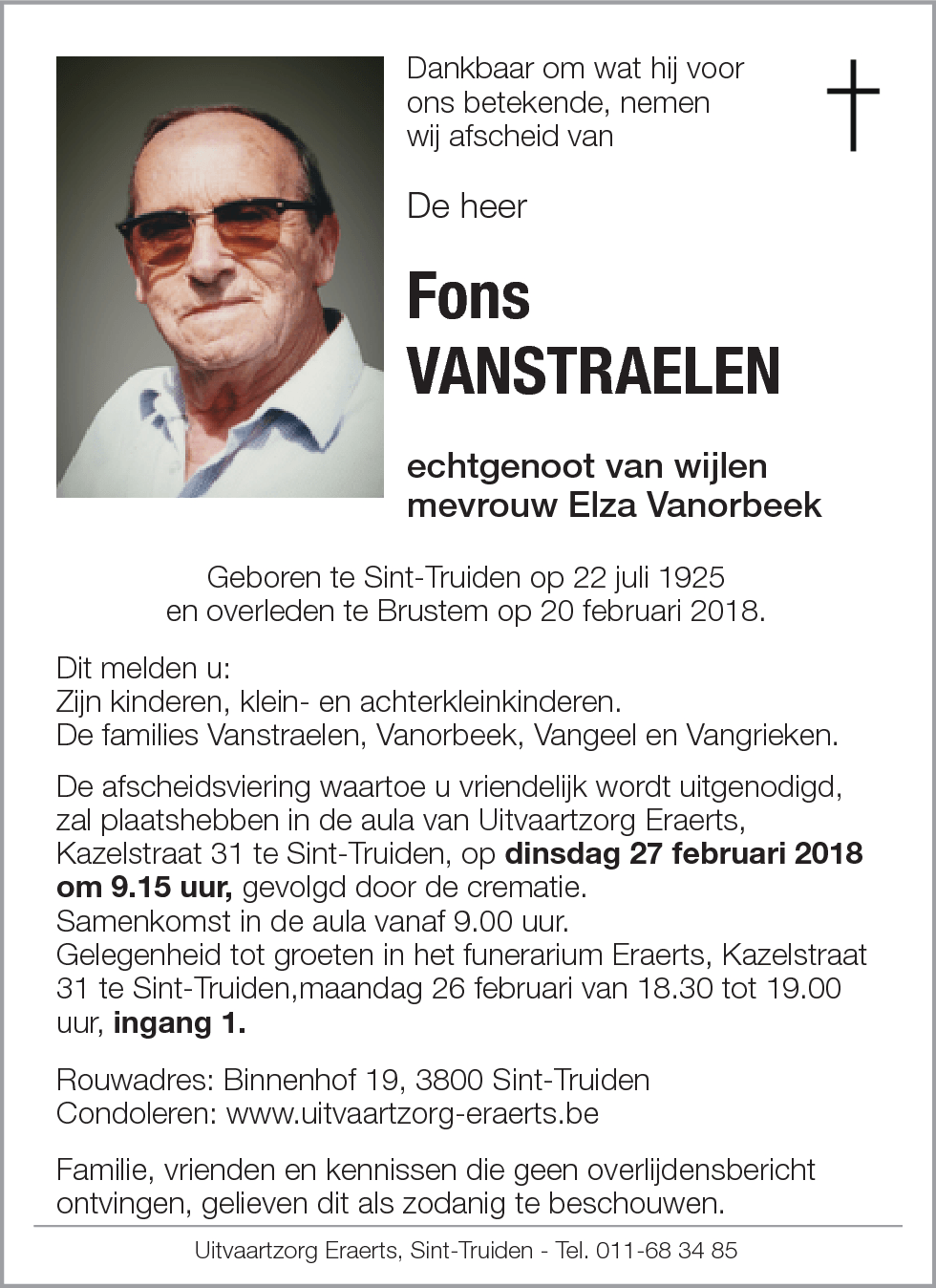 Fons Vanstraelen