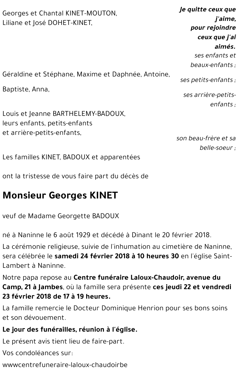 Georges KINET