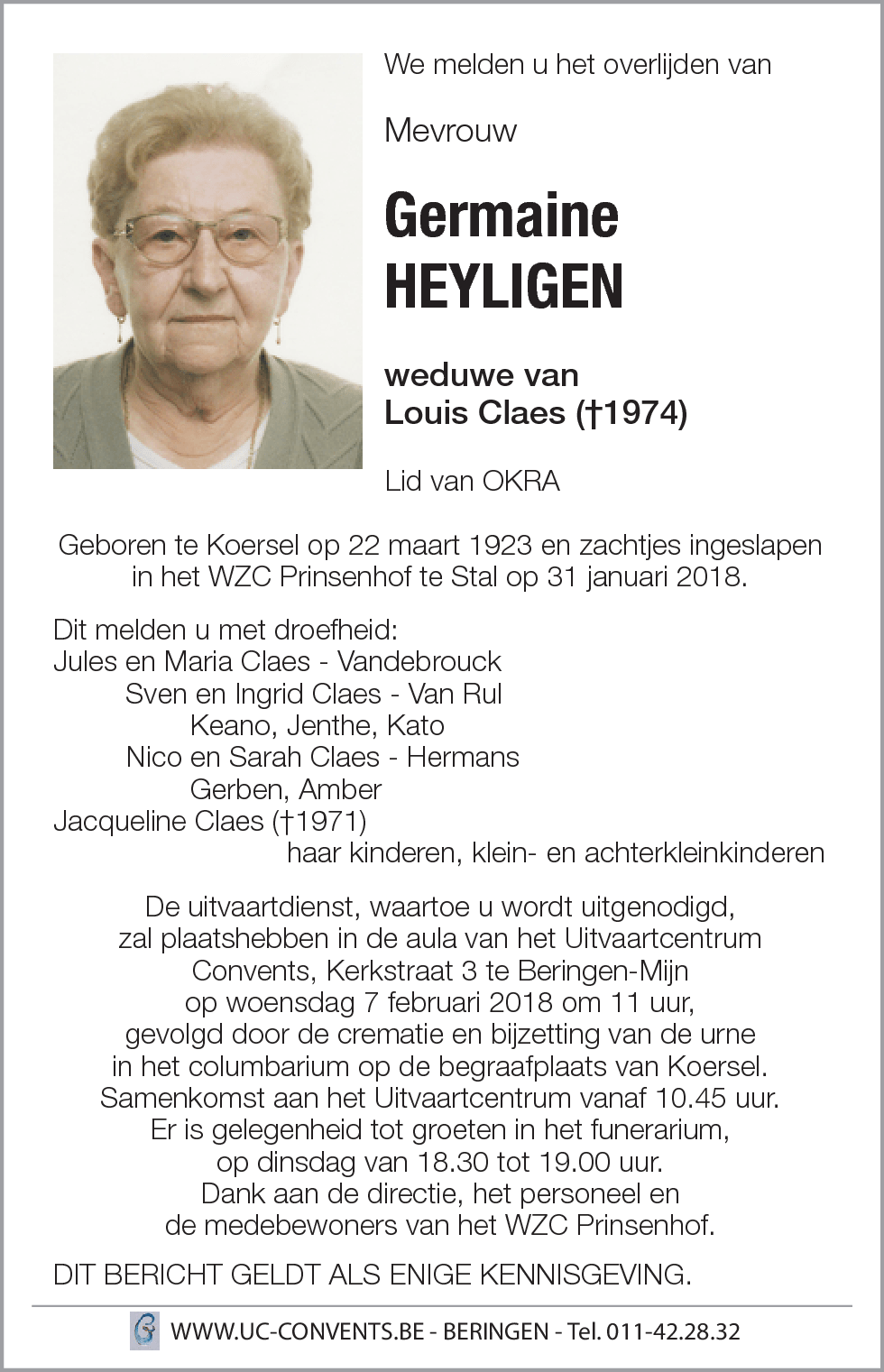 Germaine Heyligen