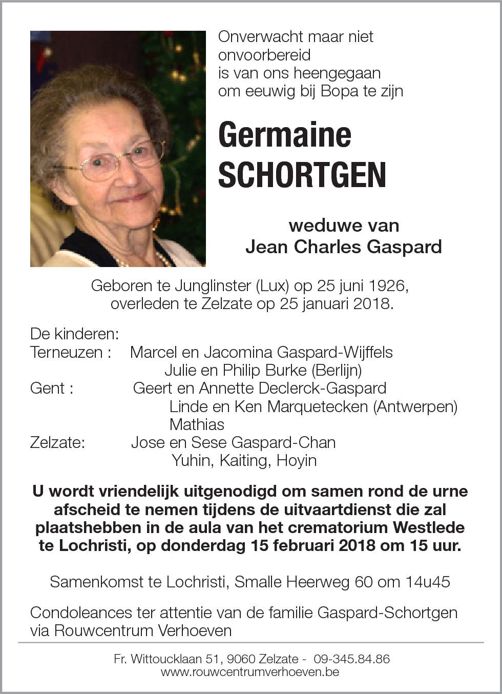 Germaine Schortgen