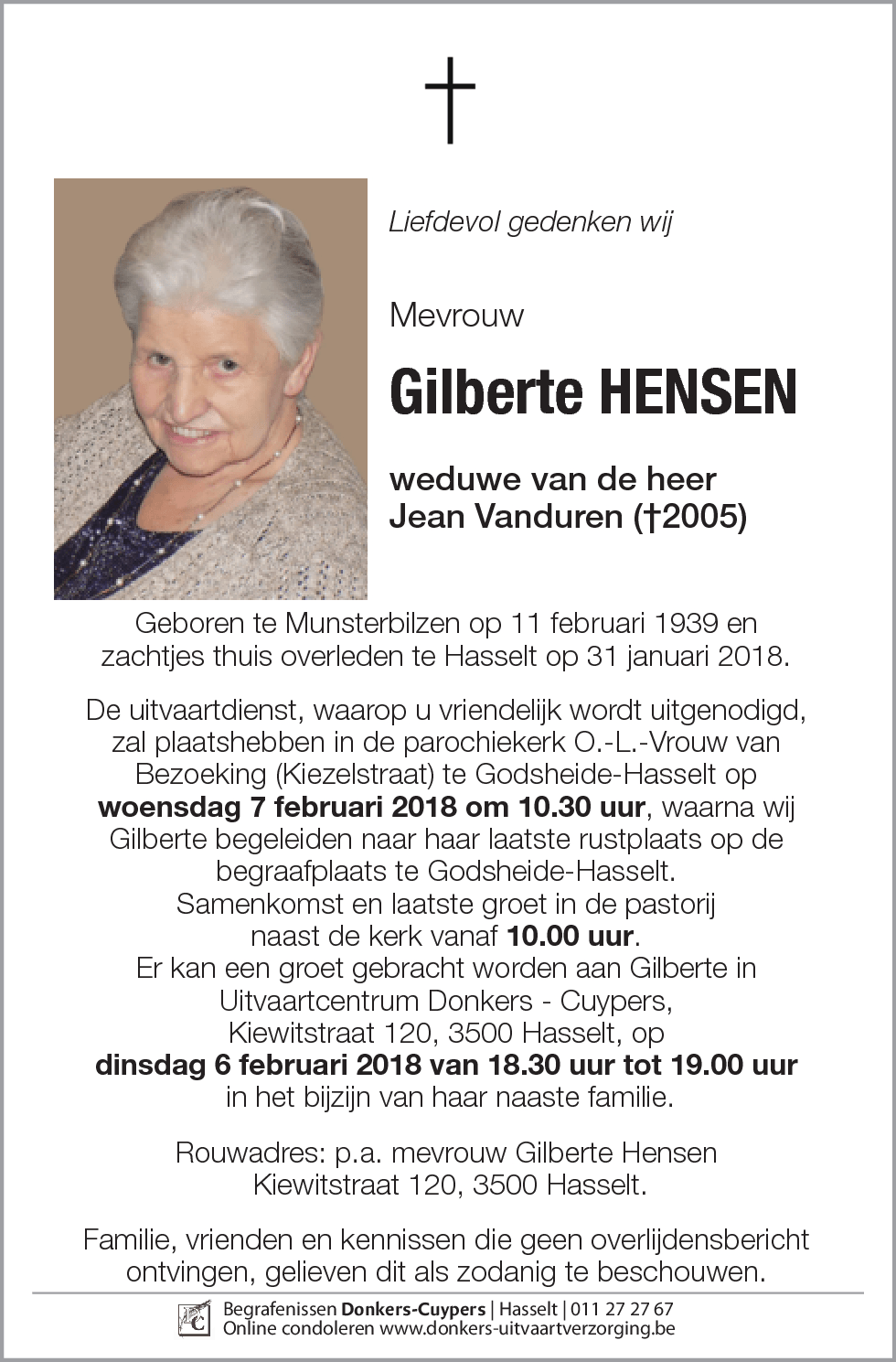 Gilberte Hensen