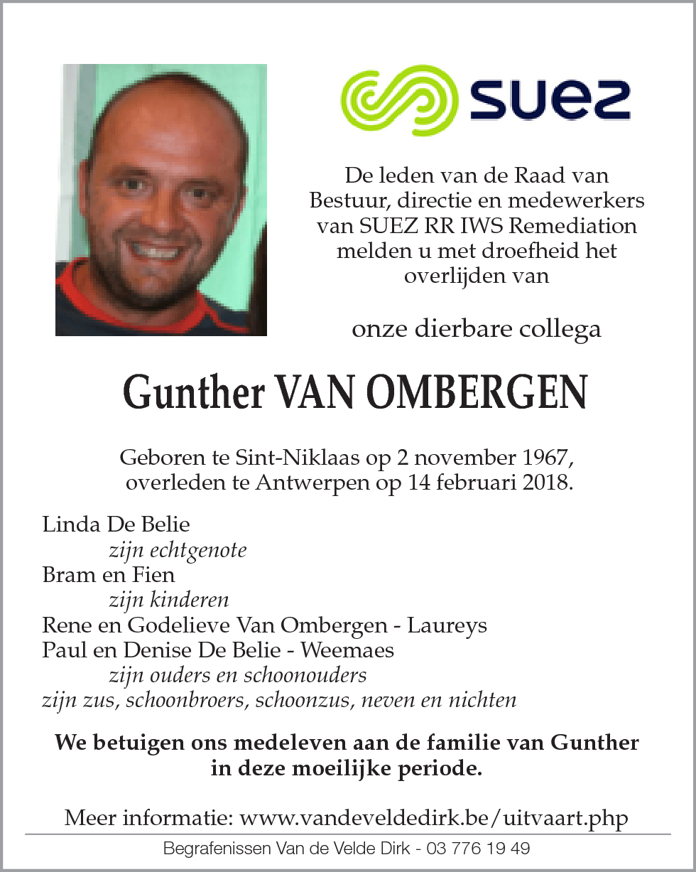 Gunther Van Ombergen