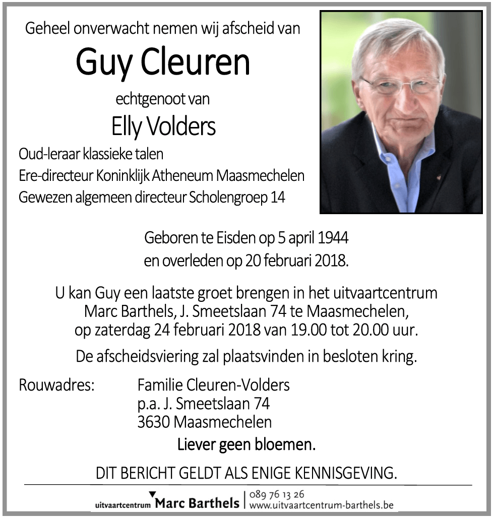 Guy Cleuren