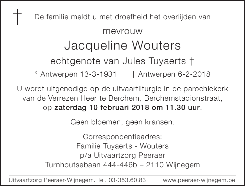 Jacqueline Wouters