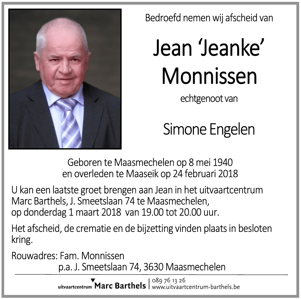 Jean Monnissen