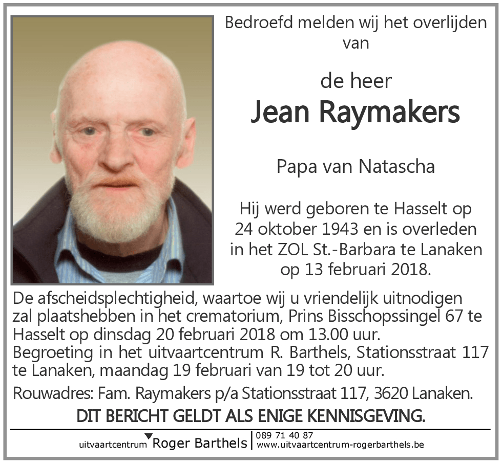 Jean Raymakers