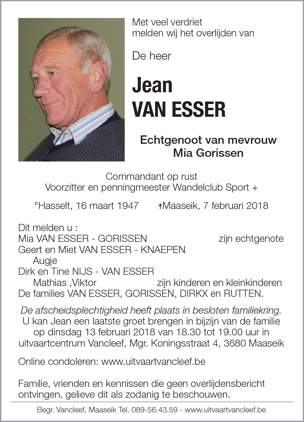 Jean Van Esser