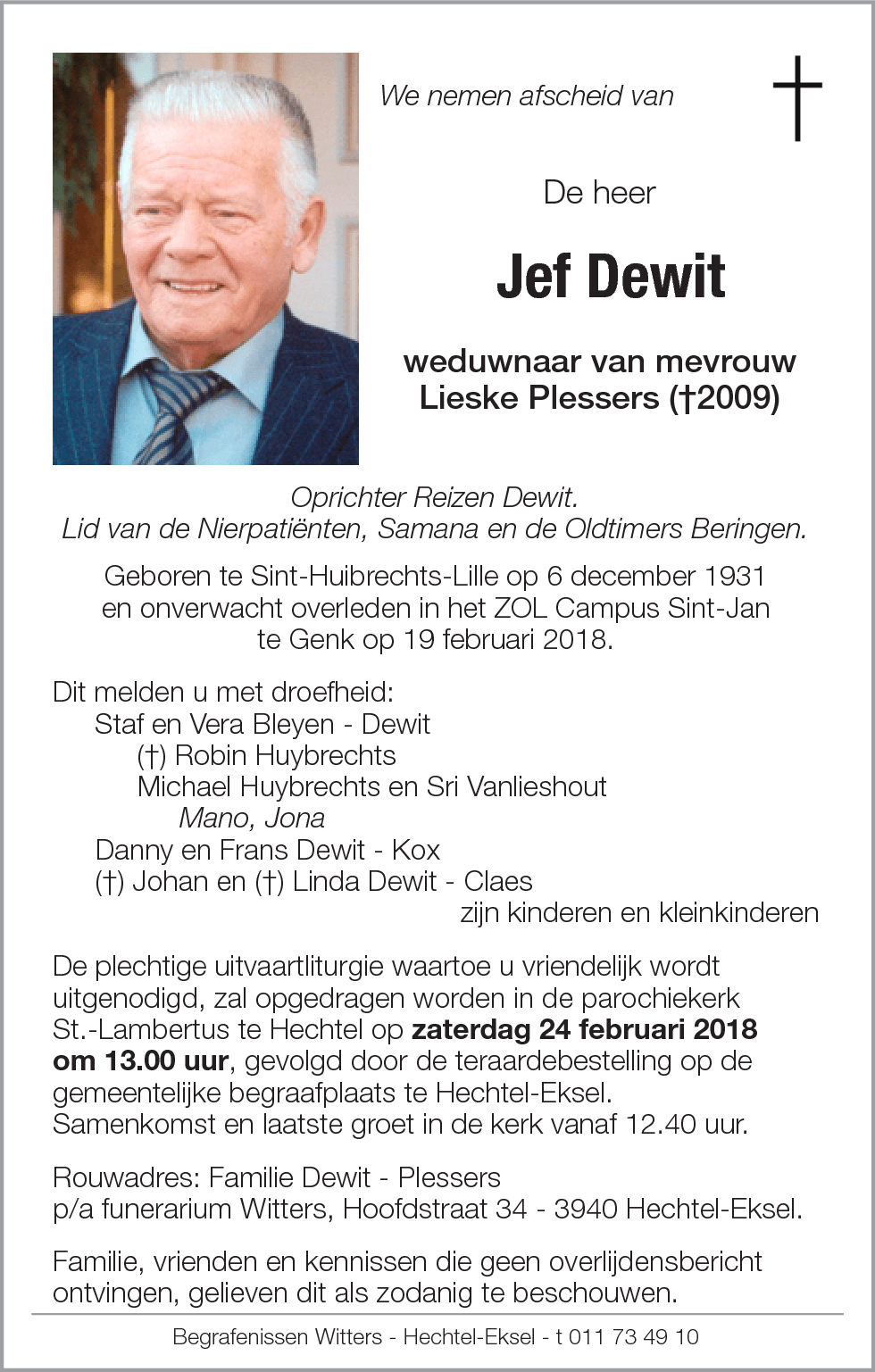 Jef DEWIT