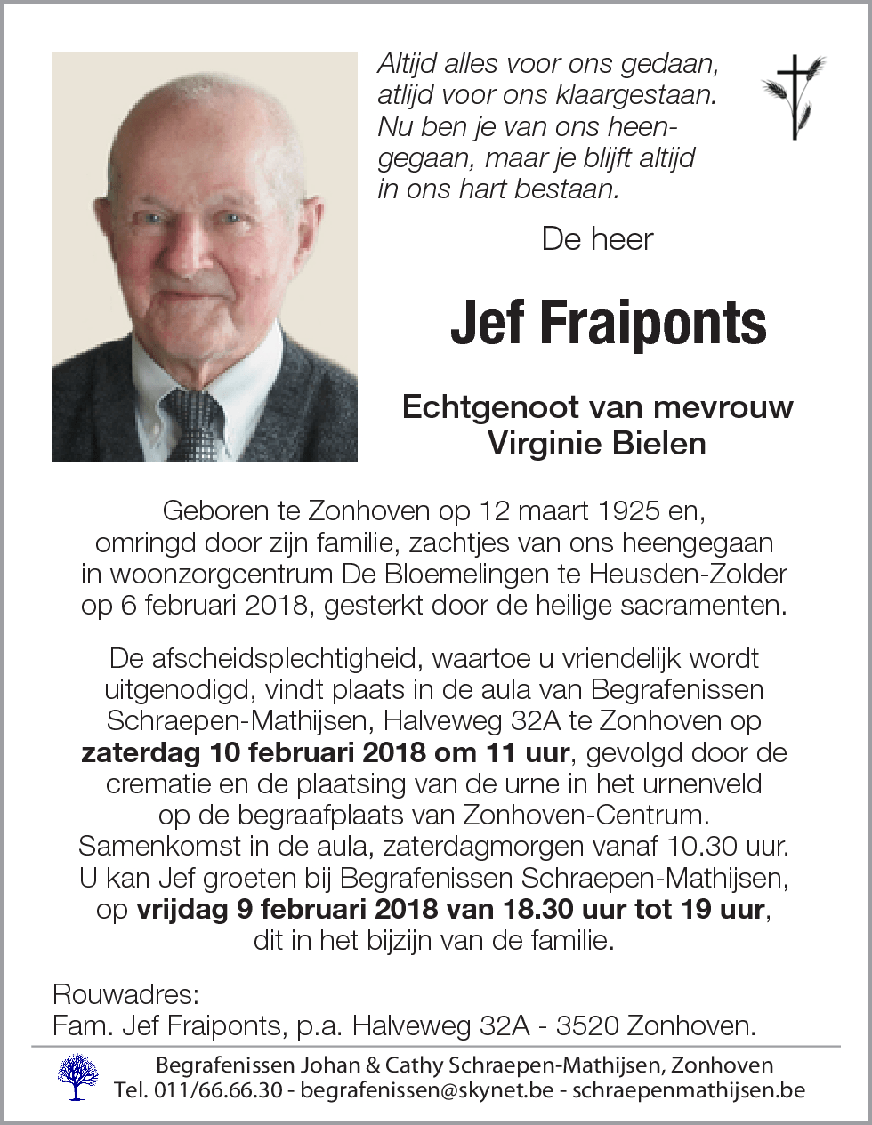 Jef Fraiponts